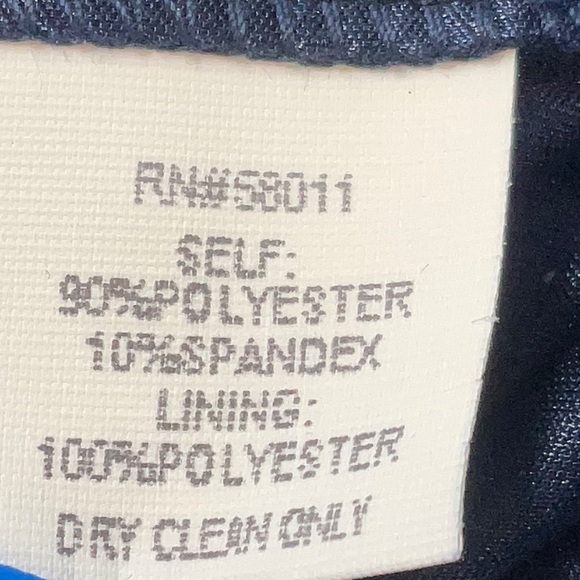 Vintage David Meister Navy Blue Velvet Bow One Shoulder Dress Size 10 Medium M - Picture 6 of 7